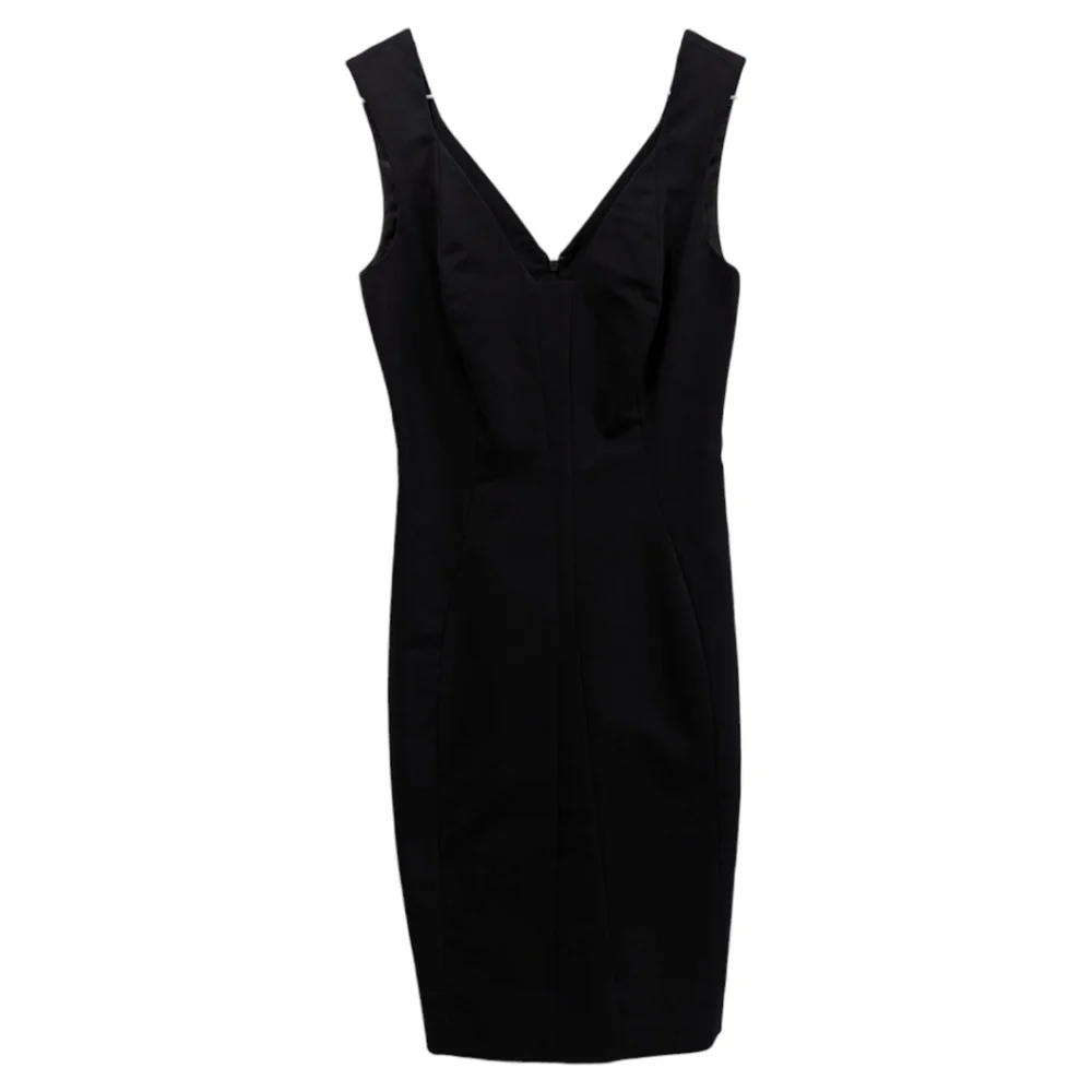 Elie Tahari Black Sheath Dress 0 - Picture 1 of 6